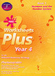 Image for Worksheets plus Year 4  : for the national numeracy strategyBook 1: Numbers and the number system : Bk.1 : Numbers and the Number System