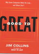Image for Good to great  : why some companies make the leap, and others don&#39;t