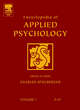 Image for Encyclopedia of Applied Psychology