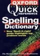 Image for Oxford quick reference spelling dictionary