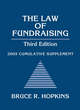 Image for The law of fundraising: 2005 supplement : 2005 Cumulative Supplement