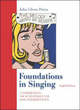 Image for Foundations in singing