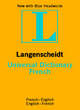 Image for French Langenscheidt Universal Dictionary
