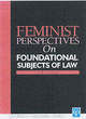 Image for Feminist perspectives on the foundational subjects of law