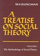 Image for A Treatise on Social Theory 3 Volume Paperback Set