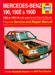 Image for Mercedes-Benz 190, 190E and 190D (83-93) Service and Repair Manual