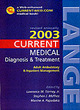 Image for Current medical diagnosis &amp; treatment 2003