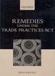 Image for Remedies under the Trade Practices Act  : theory and practice
