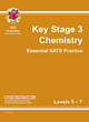 Image for Key Stage 3 chemistry  : essential SATS practice: Levels 5-7