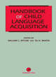 Image for Handbook of Child Language Acquisition