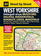 Image for West Yorkshire  : enlarged areas Bradford, Halifax, Huddersfield, Keighley, Leeds, Wakefield, plus Barnsley, Castleford, Holmfirth, Ilkley, Littleborough, Penistone, Skipton, Tadcaster, Wetherby : Maxi