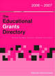 Image for The educational grants directory 2006/07