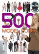 Image for 500 model poses  : the ultimate library of professional-quality photo poses all on white backgrounds with clipping masks