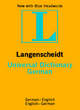 Image for German Langenscheidt Universal Phrase Book