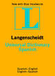 Image for Spanish Langenscheidt Universal Phrase Book