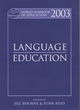 Image for World yearbook of education 2003: Language education : World Yearbook of Education 2003