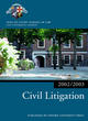 Image for Civil Litigation 2002/2003