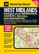 Image for West Midlands  : plus Bromsgrove, Cannock, Kidderminster, Lichfield, Nuneaton, Redditch, Royal Leamington Spa, Rugby, Tamworth, Warwick : Maxi