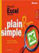 Image for Microsoft Excel version 2002 plain &amp; simple  : your fast-answers, no-jargon guide to Excel 2002!