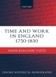 Image for Time and work in England 1750-1830