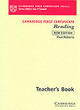 Image for Cambridge First Certificate Reading Teacher&#39;s book