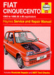 Image for Fiat Cinquecento Service and Repair Manual