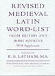 Image for Revised Medieval Latin Word List