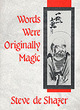 Image for Words were originally magic