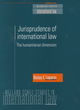 Image for Jurisprudence of International Law