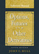 Image for Solutions manual [for] Options, futures and other derivatives, [5th edition]