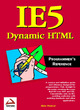 Image for Internet Explorer 5 Dynamic HTML Programmer&#39;s Reference