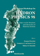 Image for Hadron physics 98