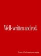 Image for Well-written and Red