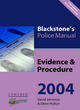 Image for Evidence and Procedure 2004
