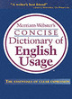 Image for Merriam-Webster&#39;s concise dictionary of English usage