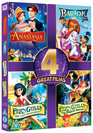 Anastasia/Bartok the Magnificent/Ferngully/Ferngully 2 (1999) (Box Set) (Retail Only)