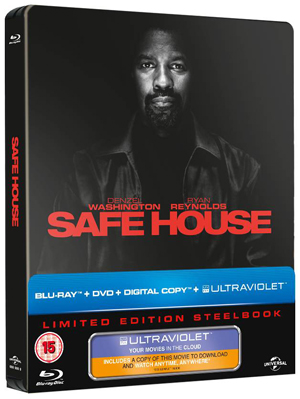 Safe House (2012) (Blu-ray) (Steel Book + DVD and UltraViolet Digital Copy) (Retail Only)