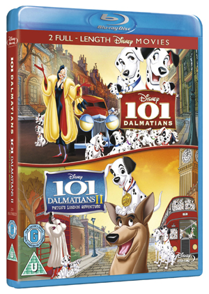 101 Dalmatians/101 Dalmatians 2 - Patch's London Adventure (2001) (Blu-ray) (Retail / Rental)