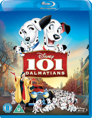 101 Dalmatians (1961) (Blu-ray) (Retail / Rental)
