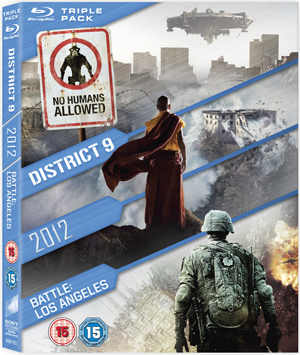 2012/Battle: Los Angeles/District 9 (2011) (Blu-ray) (Retail Only)