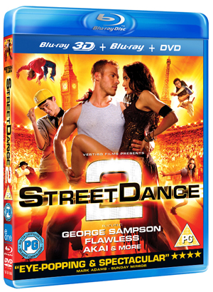 StreetDance 2 (2012) (Blu-ray) (3D Edition + 2D Edition + DVD - Triple Play) (Retail / Rental)