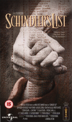 Schindler's List (1993) (Laser Disc) (Widescreen) (Deleted)
