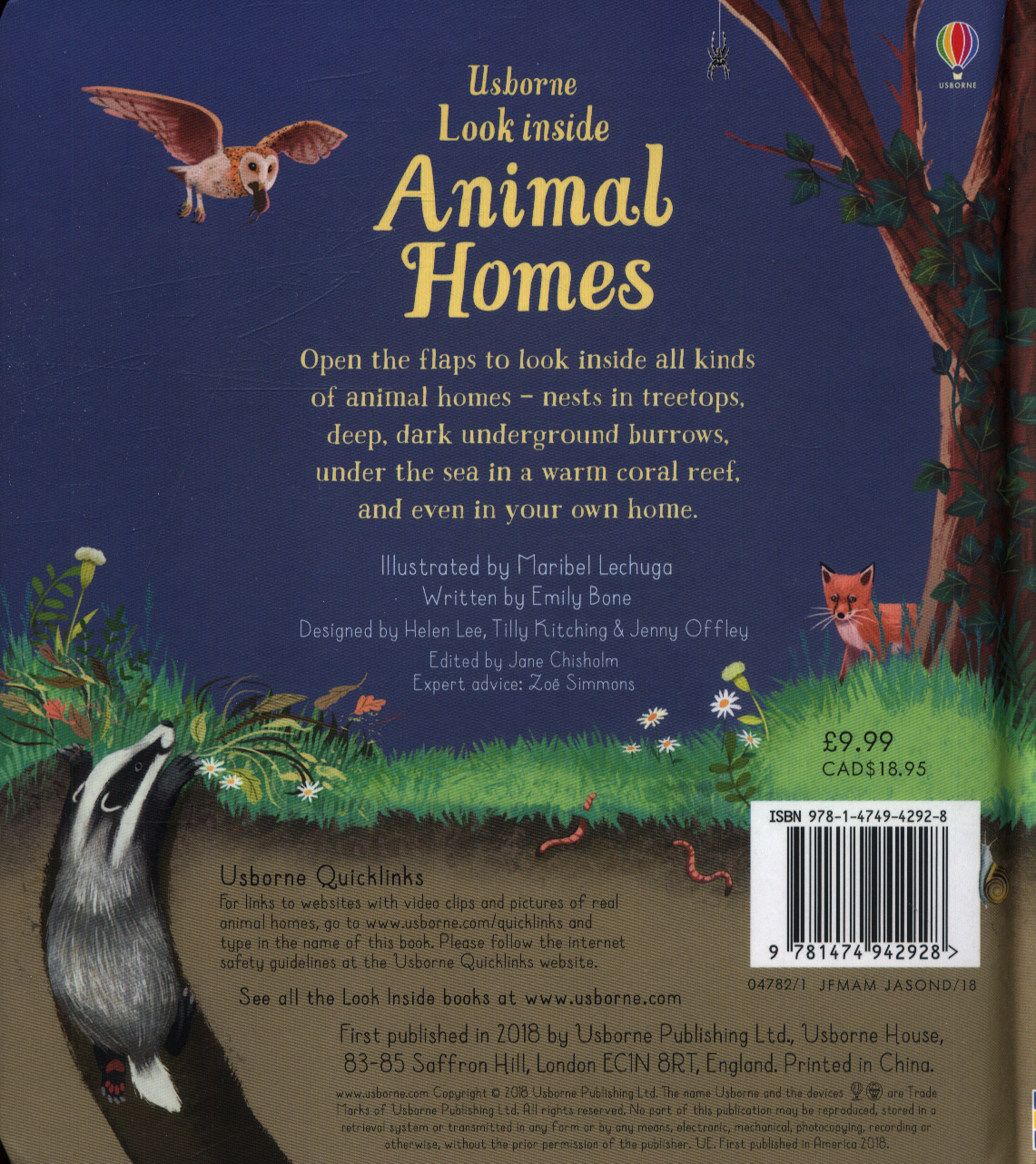 Animal homes