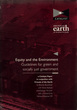 Image for Equity and the environment  : guidelines for green and socially just government