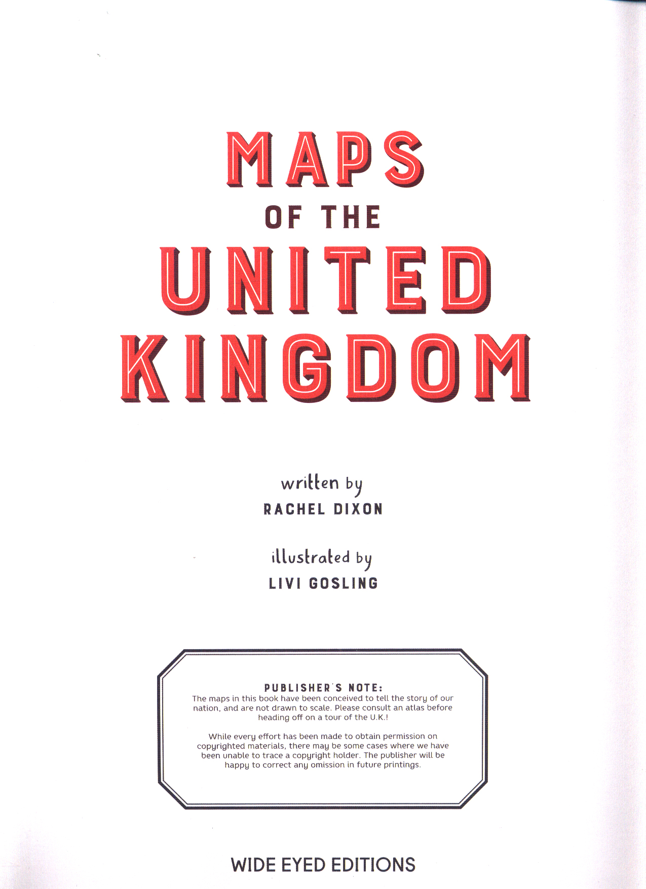 Maps of the United Kingdom by Dixon, Rachel (9781786030252) | Browns Books