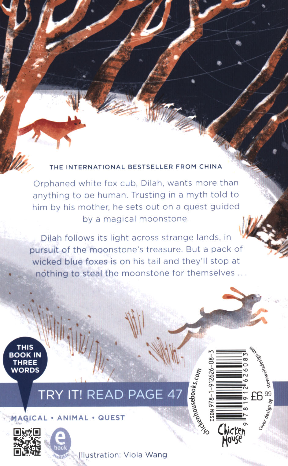 White Fox By Jiatong Chen 9781912626083 Browns Books White Fox By Jiatong Chen 9781912626083 Browns Books