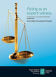 Image for Acting as an expert witness  : a guide for occupational therapists