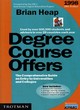Image for The complete degree course offers 1998  : the comprehensive guide on entry to universities and colleges