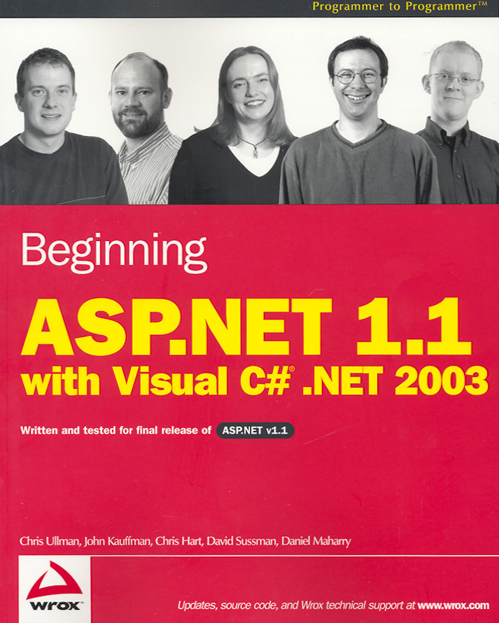 Jacket image for Beginning ASP.NET 1.1 with Visual C# .NET 2003