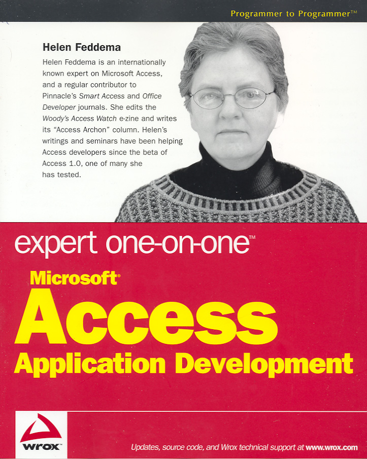 Jacket image for Microsoft Access application development